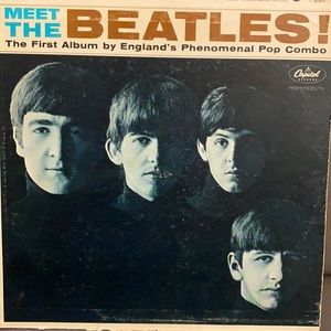 1964 Meet the Beetles Mono Record